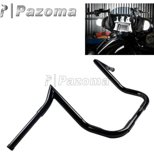 Custom Vintage APE Hanger Batwing Fairing Handlebar 12" 14" 16" Universal Handlebar For Harley Touring Road King Street Glide