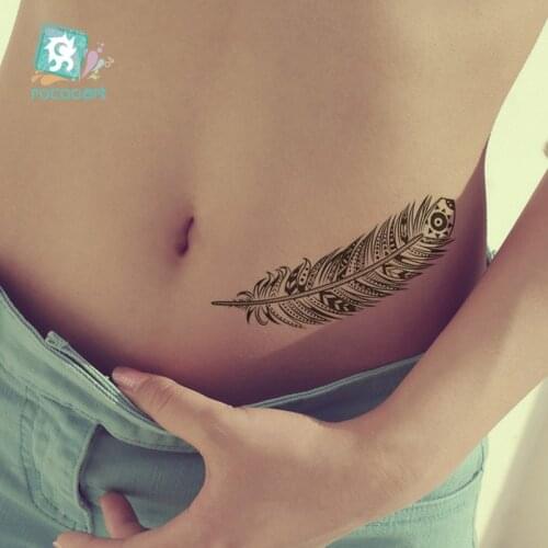 Tatoo yoga Temporary Tattoo Sticker Yoga Lotus Totem Flash Tattoos Red Black Word Indian Body Art Arm Fake Tatoo Women Men