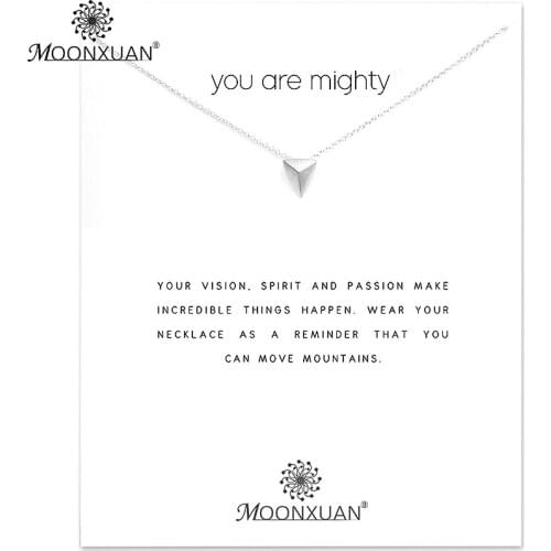 Dogeared Triangle Gold Sliver Choker Chain Necklace Women Kolye Collares De Moda 2019 Colar Jewelry Collier Bijoux Femme Collar