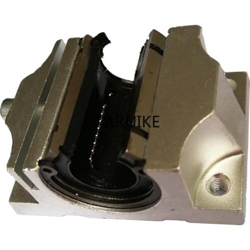1Pcs 16mm/20mm/25mm/30mm TBR16UU/TBR20UU/TBR25UU/TBR30UU Router Motion Bearing Slide Block Unit for XYZ CNC 3D Printer Parts