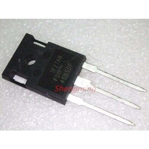 10PCS FDH45N50F TO-247
