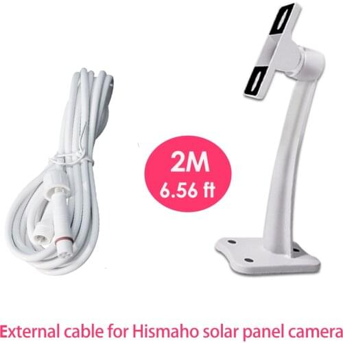 2M Extension Cable for HISMAHO Solar Panel Battery Camera