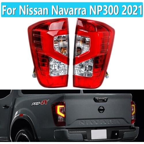 2 Pcs After Servise Lamps For Navara Np300 2015 2016 2017 2018 2019 2020 2021 Car Rear LED Tail light Brake light D23 Tail light