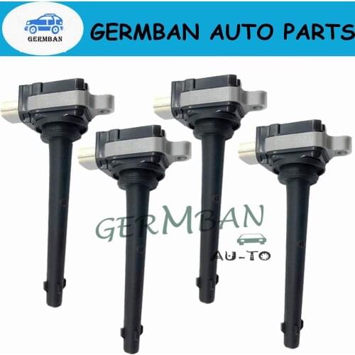 4pcs 8200699627 0221504030 Ignition Coil For 2008 Renault FLUENCE GRAND SCÉNIC LATITUDE MEGANE CC III 2.0L 2009 Scenic III 2.0L