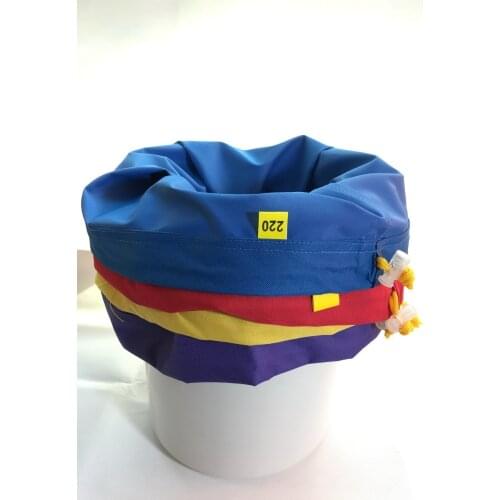 5GALLON 4BAGS BUBBLE HASH BAGS 25 73 160 220 micron Extractor Hash Grow Bag 1pc Pressing Screen Carrying Bag