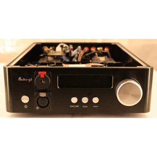 Audio-GD D-28 (ES9038Pro) Discrete balanced DAC + balanced headphone/preamp Features XLR / RCA inputs four digital inputs