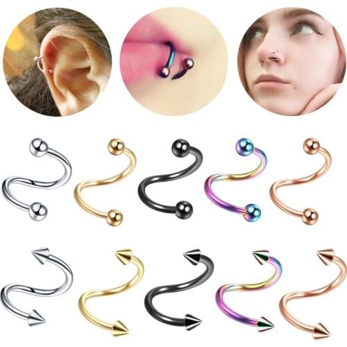 AXCLJUAN Piercing Rings