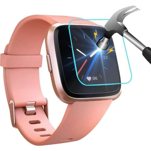 1 Piece Fitbit Versa Lite Tempered Film Tempered Glass Screen Film Protector For Fitbit Versa Lite Smart Watch Tempered Film