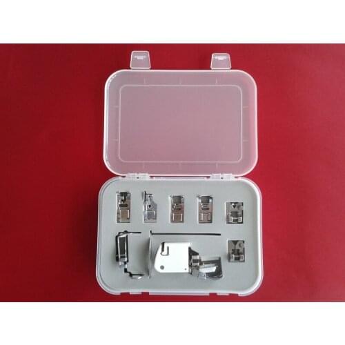 CY-009-001 Quilting Embroidery Synchronization Presser Foot 9 Piece Set Multi-Function Electric Household Sewing Accessories