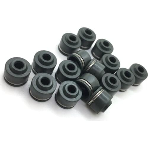 For Yamaha XJR400 FZR250/RR FZ400 FZR400/RR 8 Pairs Motorbike Parts Motorcycle Spiracle Valve Intake Exhaust Stem Oil Seal