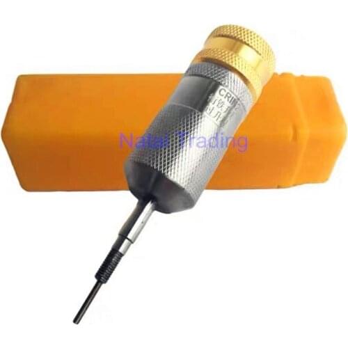Used for BOSCH 120 series common rail injector electromagnetic valve Armature lift measuring seat tool Over lift measuring tool