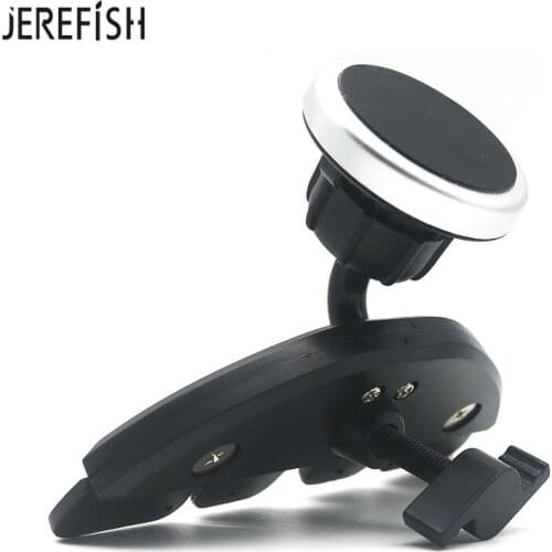 Magnet Car Phone Mount CD Slot Car Phone Holder for iPhone Samsung Magnetic Holder Stand Cell Phone Holder for Xiaomi Tablet GPS