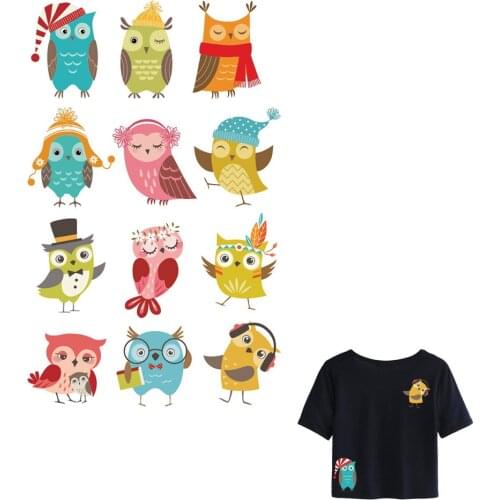 New Home Sewing Accessories 1PC Beautiful Patch T-shirt Sweater Thermal Transfer Paper Patches Clothing DIY Parches Sewing Tools