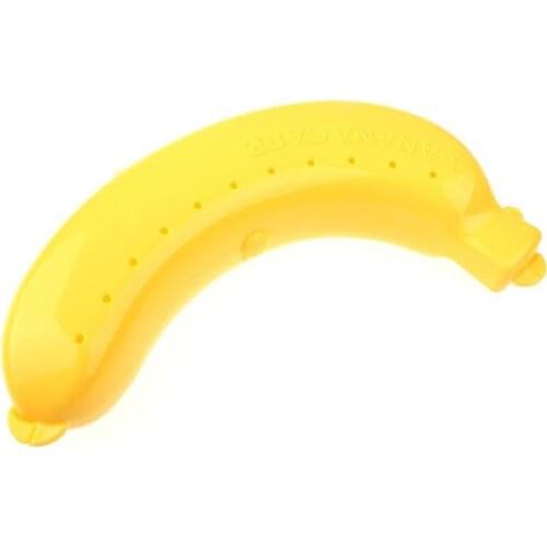 Portable Banana Protective Box Fruit Holder Universal Banana Case Lunch Container Storage Box For Kids