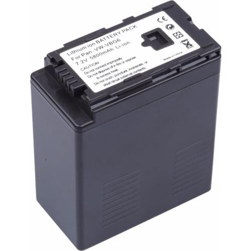 Probty VW-VBG6 VW VBG6 VWVBG6 Battery For Panasonic AG-AC7 AG-AC130A AG-AC160A AF100 HMC40 HMC70 HMC80 HMC150 HMC153 HMR10 HSC1U