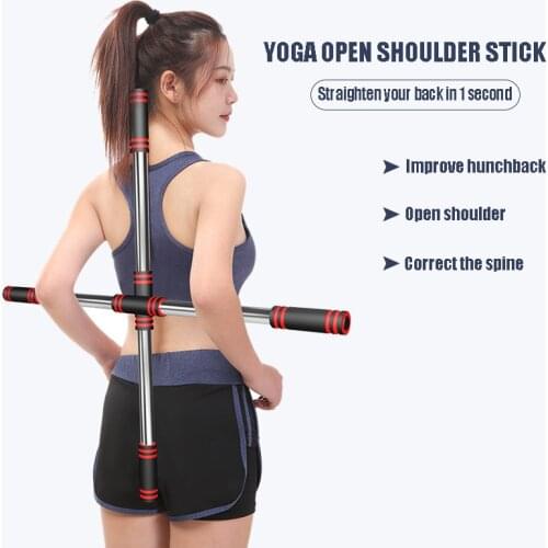 Professional Dance Body Training Posture Correction Yoga Assisted Meridian Dredging Open Back Stick Breast expansion training