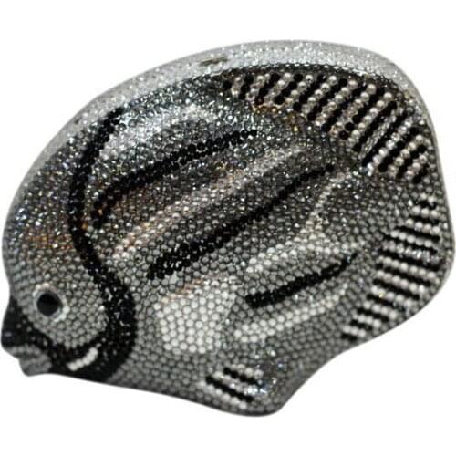 Bee In Fly Goldfish Shape Luxury Hand Inlaid Diamond Evening Bag Clutch WomenS Wedding Zero Wallet Womens Bag