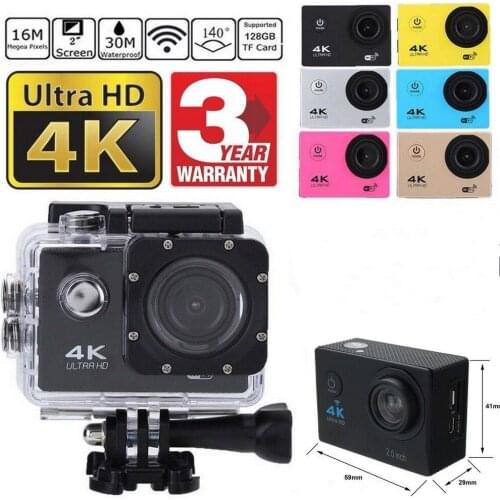 SJ9000 Wifi 4K 1080P Ultra HD Sport Camera DVR DV Camcorder 30M Waterproof Helmet Camcorder