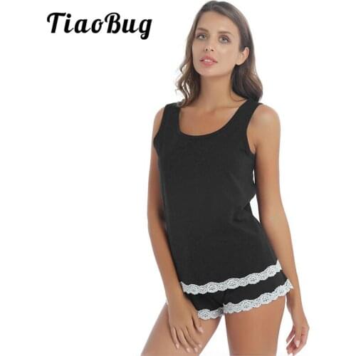TiaoBug Womens Summer Pajamas