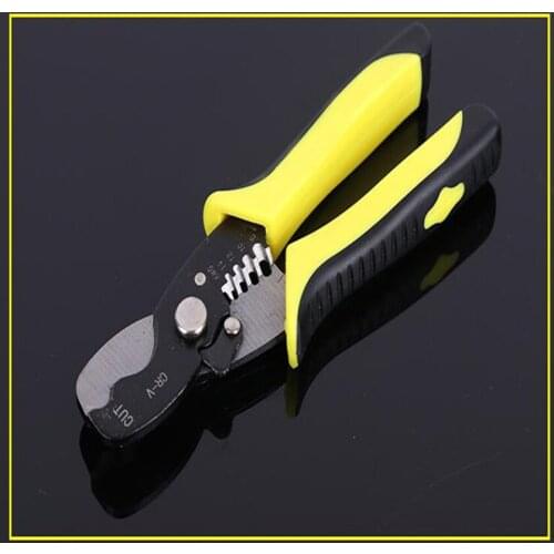 8'' High quality Multi functional Cable Wire Stripper Automatic Crimping Tool Peeling Pliers Adjustable Cutter tool AWG 8-14