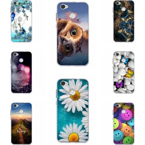 TPU Back Cover Case For ZTE Blade A6 Phone Silicone Pattern Printing For ZTE Blade A6 lite Coque Shell For ZTE a6 Protective Bag