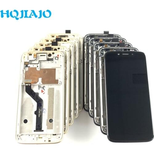 10PCS LCD Display For 5.7 Inch For Motorola Moto G7 Play LCD Display Touch screen Digiziter assembly Original WIth Frame