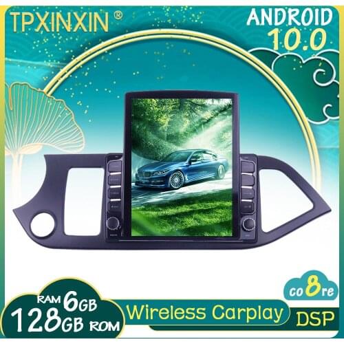 10.0 For KIA morning 2011 - 2016 Android Car Stereo Car Radio with Screen Tesla Radio Player Car GPS Navigation Head Unit