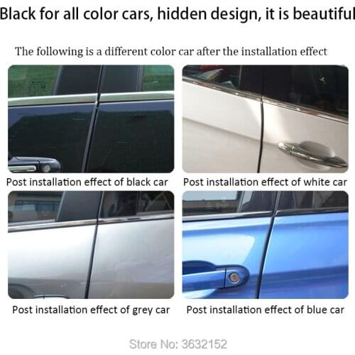 10M Car Anti Collision Side Door Edge Protection Styling Accessories Stickers For DAIHATSU terios sirion yrv charade feroza