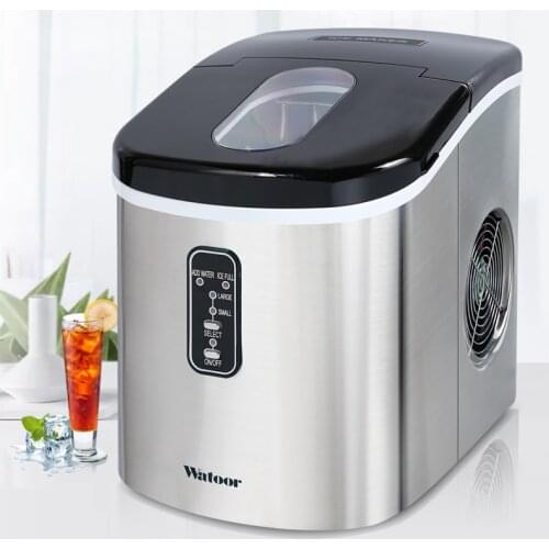 16kg Mini Commercial Household Milk Tea Shop Bar Automatic High-end Ice Machine