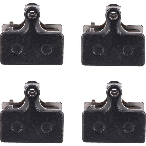 4 Pairs Resin Disc Brake Pads Fixed Gear Repair Accessories