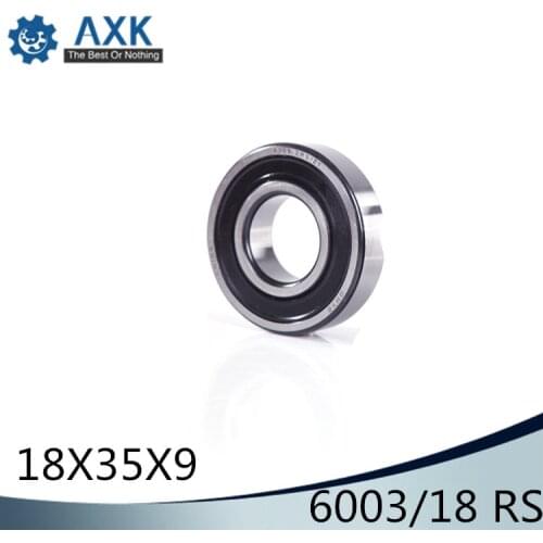6003/18 2RS Non-standard 18359 Ball Bearings 18*35*9 mm ABEC-1 ( 2 Pcs ) Bearing