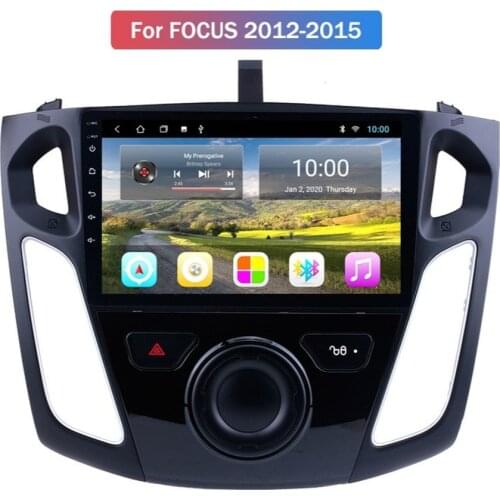 Android 10.0 System Quard Core 2G+32G WIFI HD 1024*600 Car GPS Nagavition For FORD FOCUS 2012-2015 Car Stereo Screen Radio