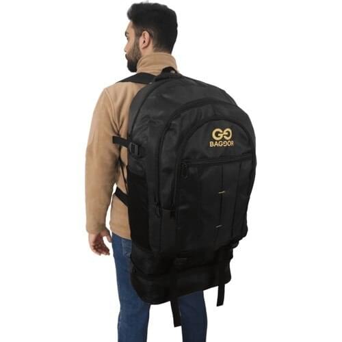 Baggor 90 Litre Bellows Water-Proof Multi-Cavity Laptop Compartment Camper-Travel-Mountaineer Backpack