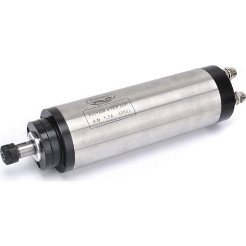 Daedalus CNC spindle motor 0.8KW water-cooled spindle 4 bearing 65MM ER11 engraving machine 110V / 220V spindle motor