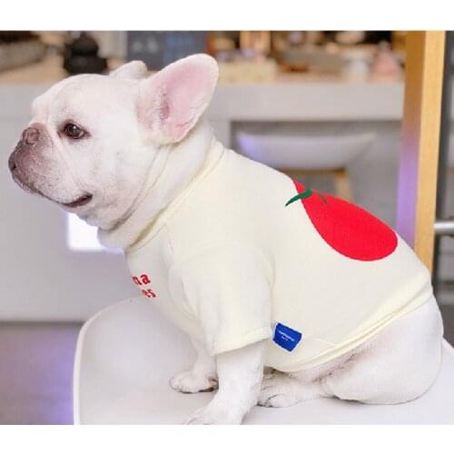 Spring Autumn Dog Hoodies Sweatshirt Poodle Bichon Schnauzer Pug French Bulldog Dog Clothes Coat Outfit Shiba Inu Costumes