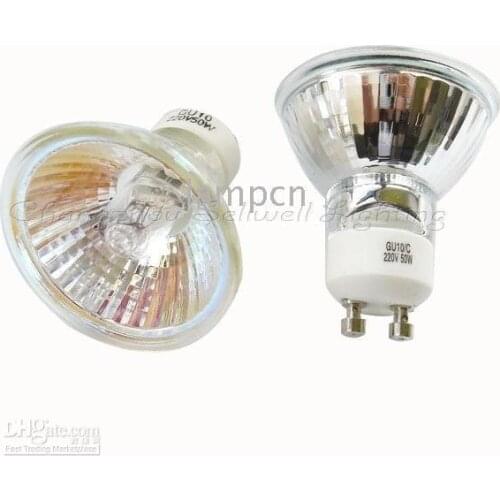 Halogen light lamp 220v 50w GU10 a398
