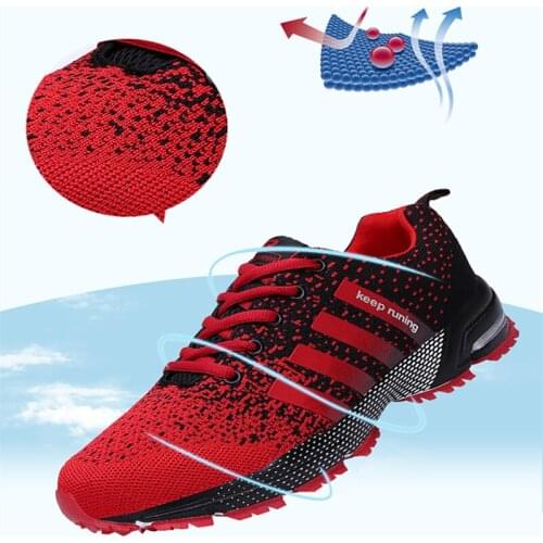 Mesh Breathable Men Women Unisex Running Jogging Sport Shoes Size 35-46 Mens Shoes Casual Men Sneakers Couple Running Shoes Gym