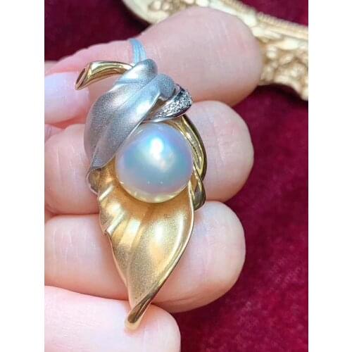 New Arrival 925 Sterling Silver Pendant Base Findings Jewelry Parts Fittings Women Accessories No Pearls