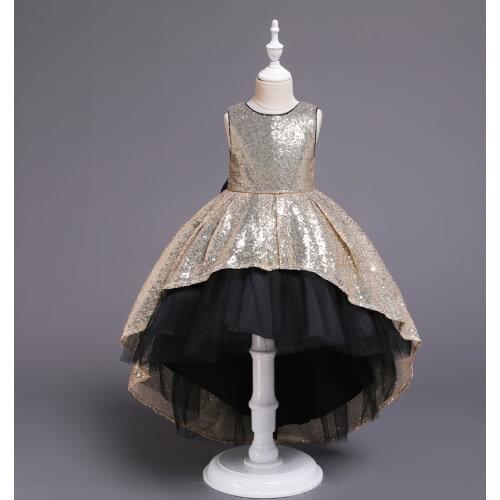 Baby Dress Sequin Lace Flower Christening Gown Baptism Clothes Newborn Kids Girls Birthday Princess Infant Party Costume