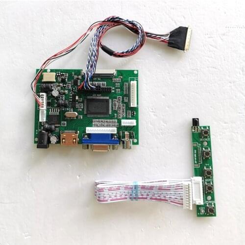 Fit LP101WH1/LP101WH2/LTN101AT03 1366*768 laptops screen VGA 2AV 10.1" 40 Pin WLED LVDS LCD display drive board kit