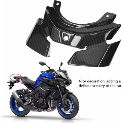 PrePreg Carbon Fiber (Dry Motorcycle Carbon Fiber Rear Taillight Guard Light Cover for Yamaha MT10 MT10 MT-10 2016 2017 2018