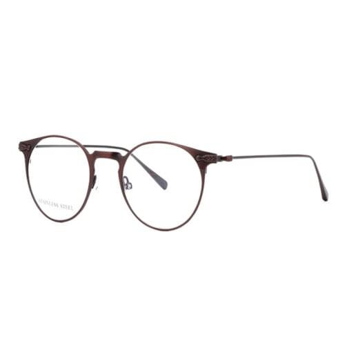 Progressive Multi-focal Round Glasses Vintage Men Optical Eyewear See Near Far Computer Prescription Reading Eyeglasses Women