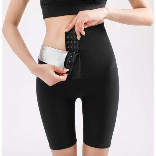 Body Shaper Pants Sauna Shapers Hot Sweat Sauna Effect Slimming Pants Fitness Short Shapewear Workout Gym Leggings Fitness Pants