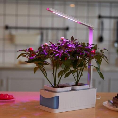Smart Full Hydroponics Garden Light Indoor Garden Kit Desk Lamp, AU Plug, Angle Adjustable