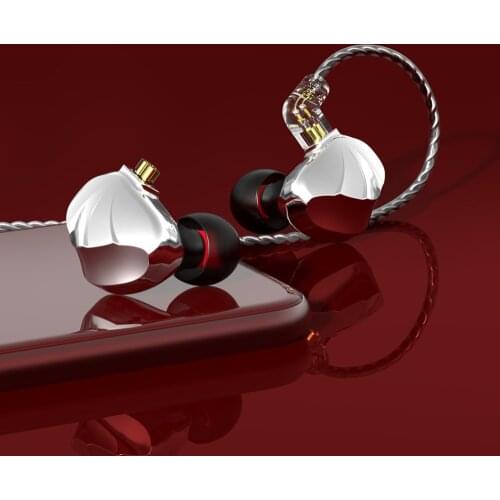 TRN VX 6BA 1DD 7 Unit Hybrid Auriculares Earphone Meta HIFI DJ Monitor Running Sport Earbuds Headplug Noise Cancelling Earphone