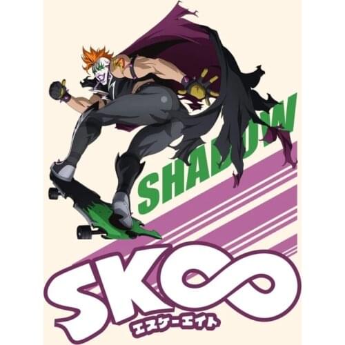 Home Decoration Japanese Figure Sk8 the Infinity Canvas Painting Wall Art Poster Modular Picture No Frame For Bedside Background