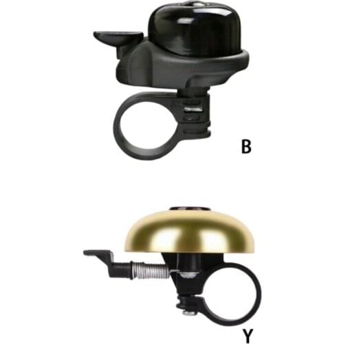 Safety Cycling bells Metal Ring Black Bike Bell Horn Sound Alarm Outdoor Protective Bell Ring Bicycle bells Accessory