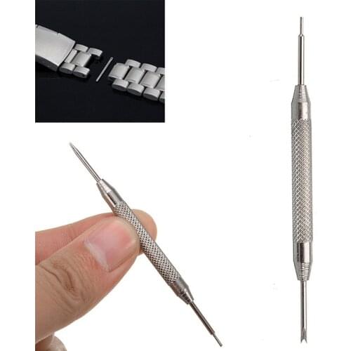 1Pc Watch Strap Spring Bar Remover Tool Stainless Steel Opener Pin Link Remover Repair Watch Strap Repair Accessories