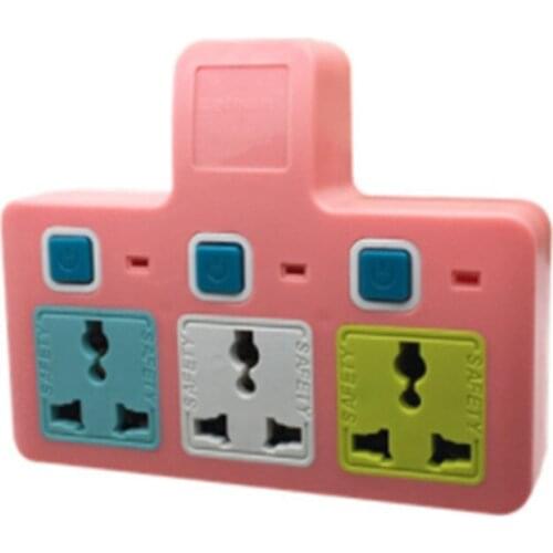 2 in1 Universal US EU AU To UK Travel Wall 3Pin AC Power Charger Outlet Adapter Converter Socket With Switch,1 PCS