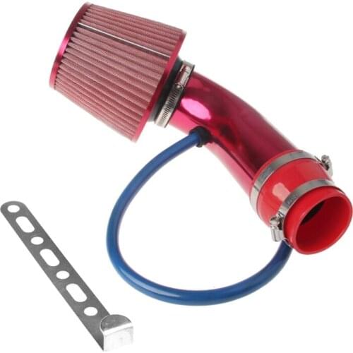2021 New 76mm 3" Car Cold Air Intake Induction Pipe Kit Filter Tube System Universal